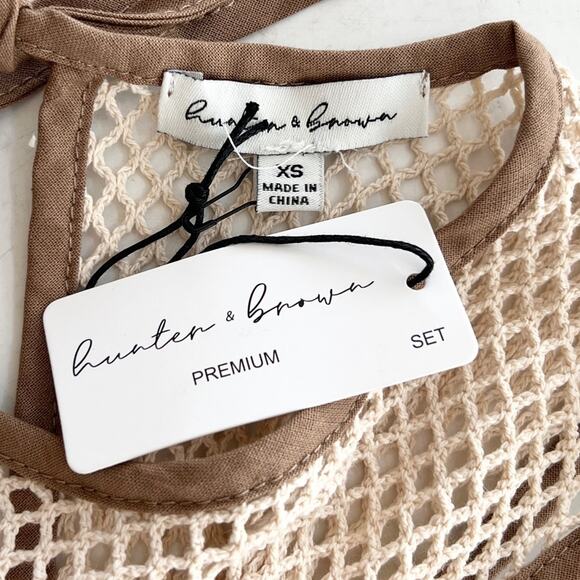 Elegant Cream Tank Top & Midi Skirt Set - Picture 14 of 14